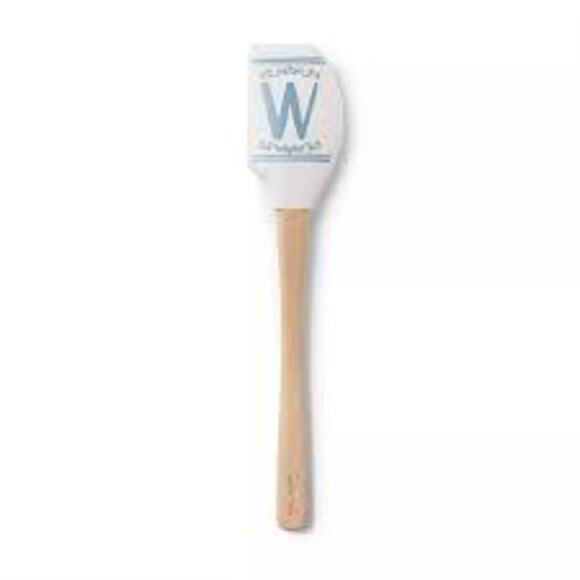 NEW Sur La Table Monogram Silicone Head Spatula Letter "W" - Picture 1 of 6